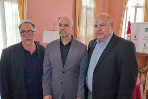 La reunión se realizó para tratar la problemática de la inseguridad en la región del sur santafesino.