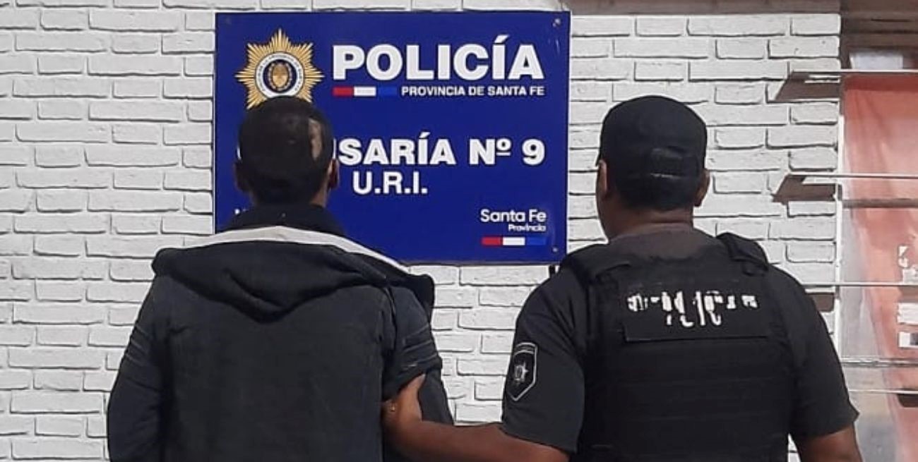 Quería robar chapas de una escuela y terminó detenido