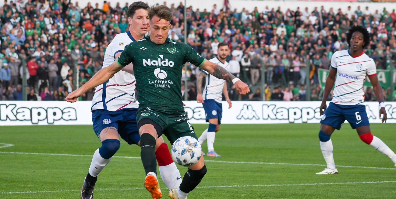 San Lorenzo empató con Sarmiento en Junín