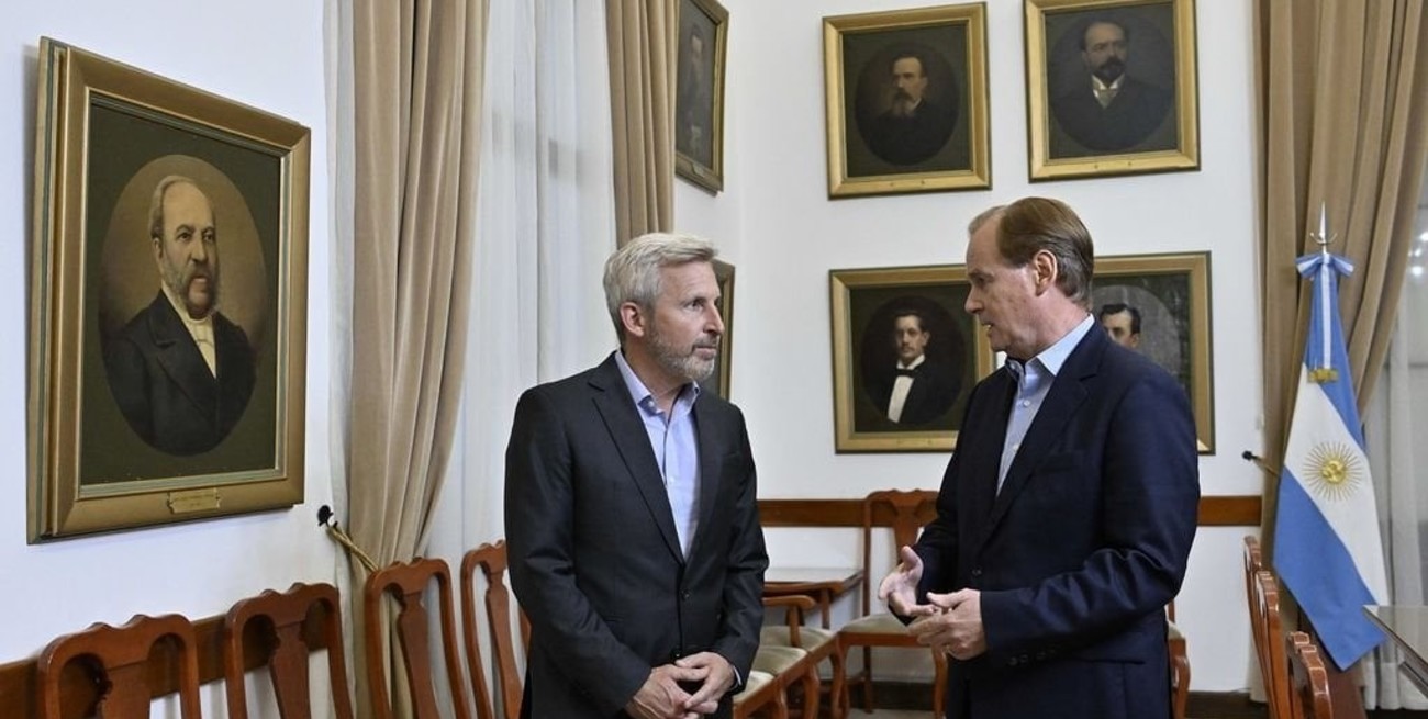Bordet y Frigerio acuerdan los pasos para una transición ordenada