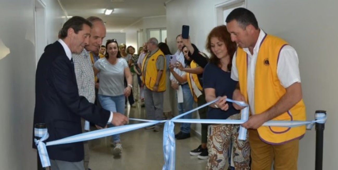 Se inauguró la megaobra de ampliación del Hospital de Villa Cañás