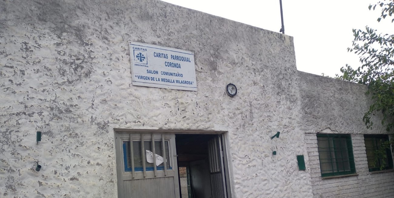 Robaron y causaron daños en un centro comunitario de Cáritas en Coronda