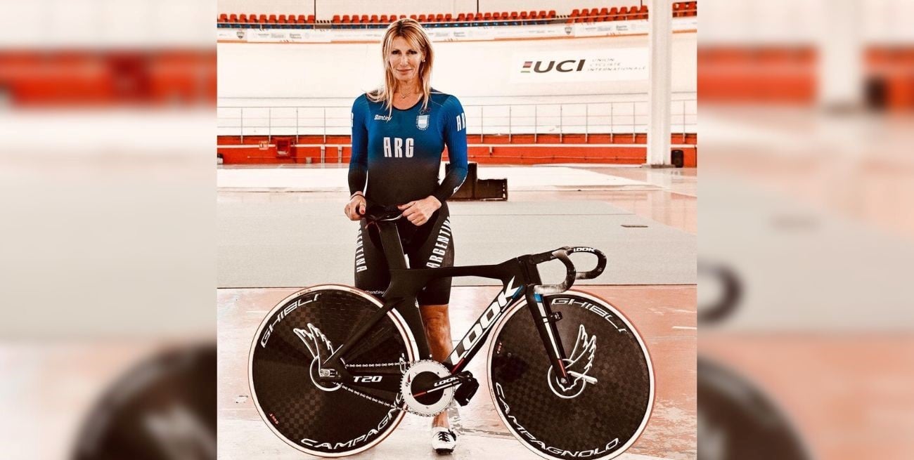 Ciclismo: Adriana Perino quebró el récord mundial de los 200 metros Sprint