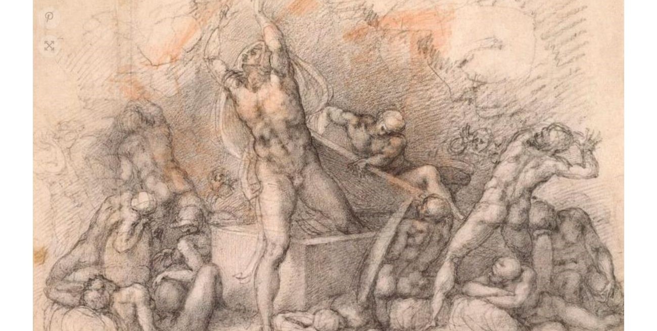 Por primera vez, abre al público una sala secreta con bocetos de Miguel Ángel