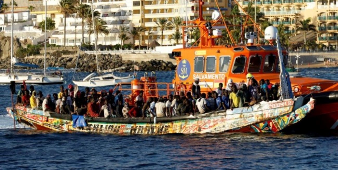 Rescataron más de 500 inmigrantes frente a las Islas Canarias 