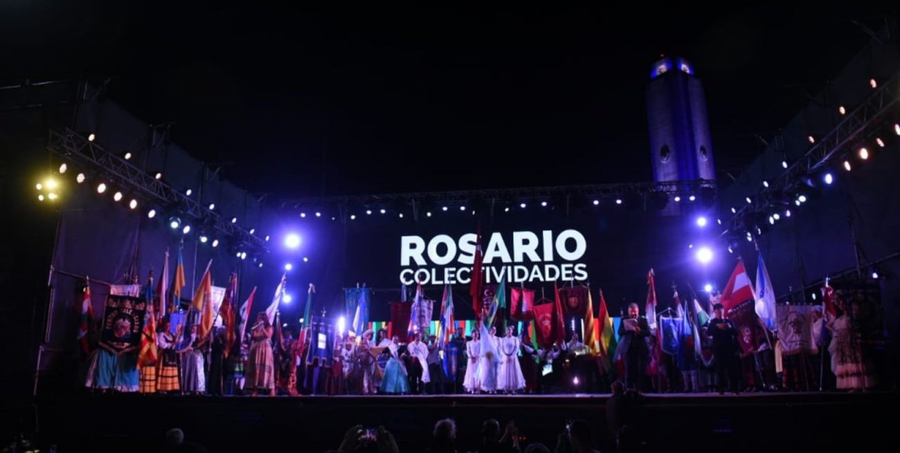 Con gran marco de público comenzó en Rosario una nueva edición de la Fiesta de las Colectividades