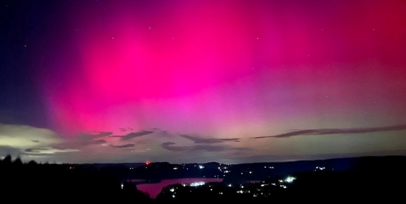 Video: aurora boreal en sectores inéditos de Europa tras una gran tormenta solar