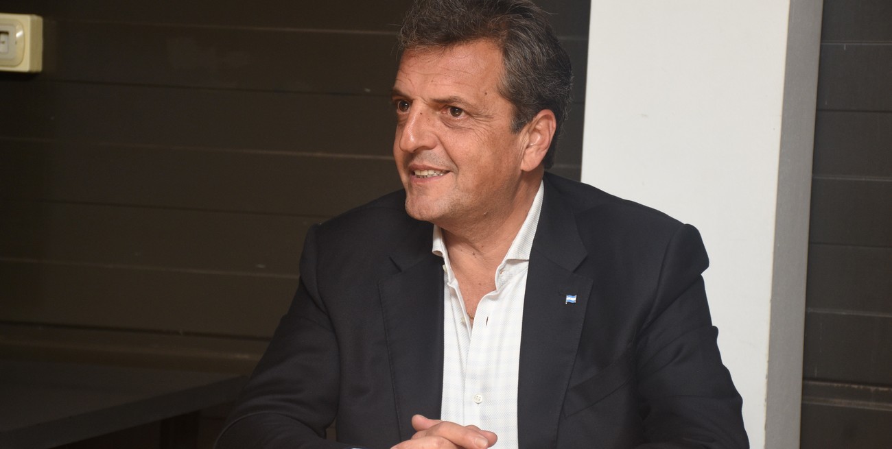 Sergio Massa con El Litoral: "Seré el principal socio de Pullaro para luchar contra la inseguridad"