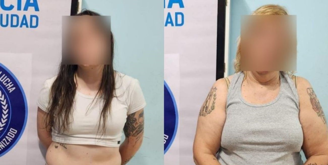 Madre e hija detenidas por tráfico de drogas en Villa Soldati