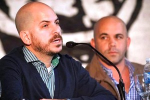 Fabián "Conu" Rodríguez (izquierda).