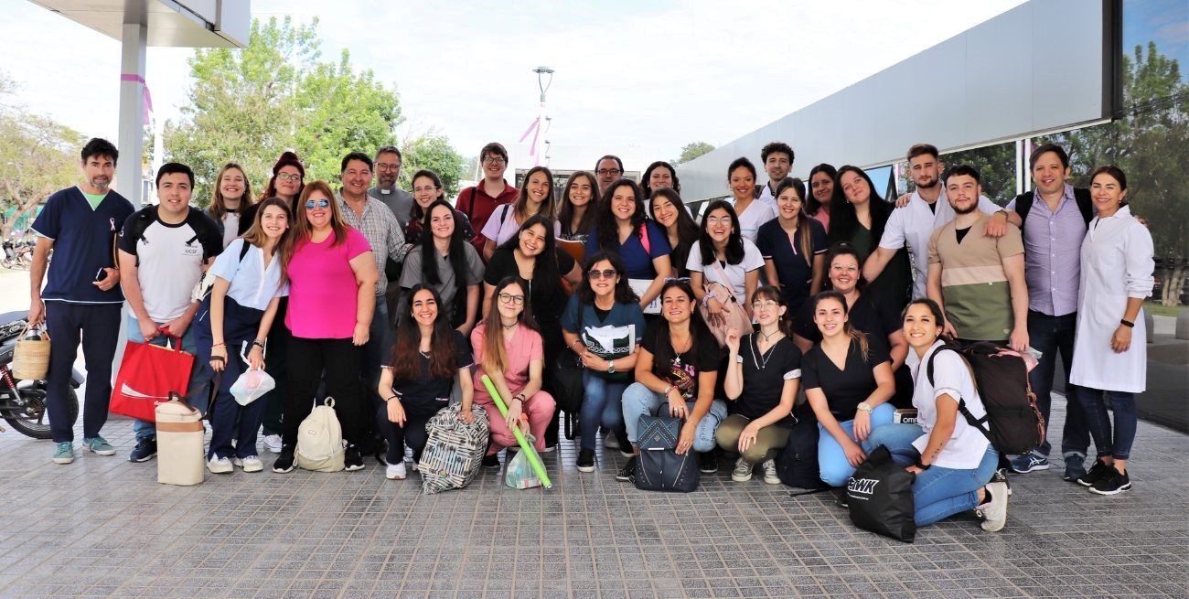 Se realizó una jornada de inmersión extensionista de la UCSF en San Javier