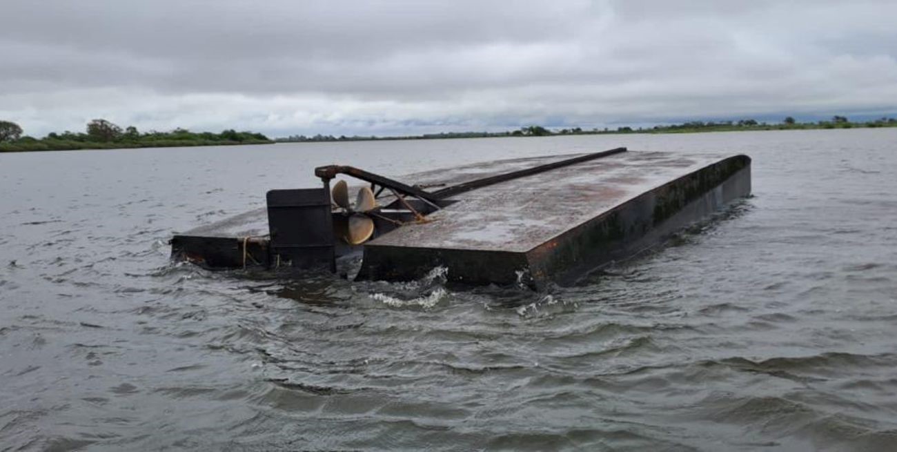 En Helvecia: un hombre desaparecido tras el vuelco de una embarcación