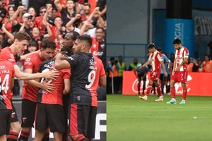 Domingo con resultados opuestos para los equipos de la ciudad de Santa Fe. Crédito: Pablo Aguirre - Ariel Carreras