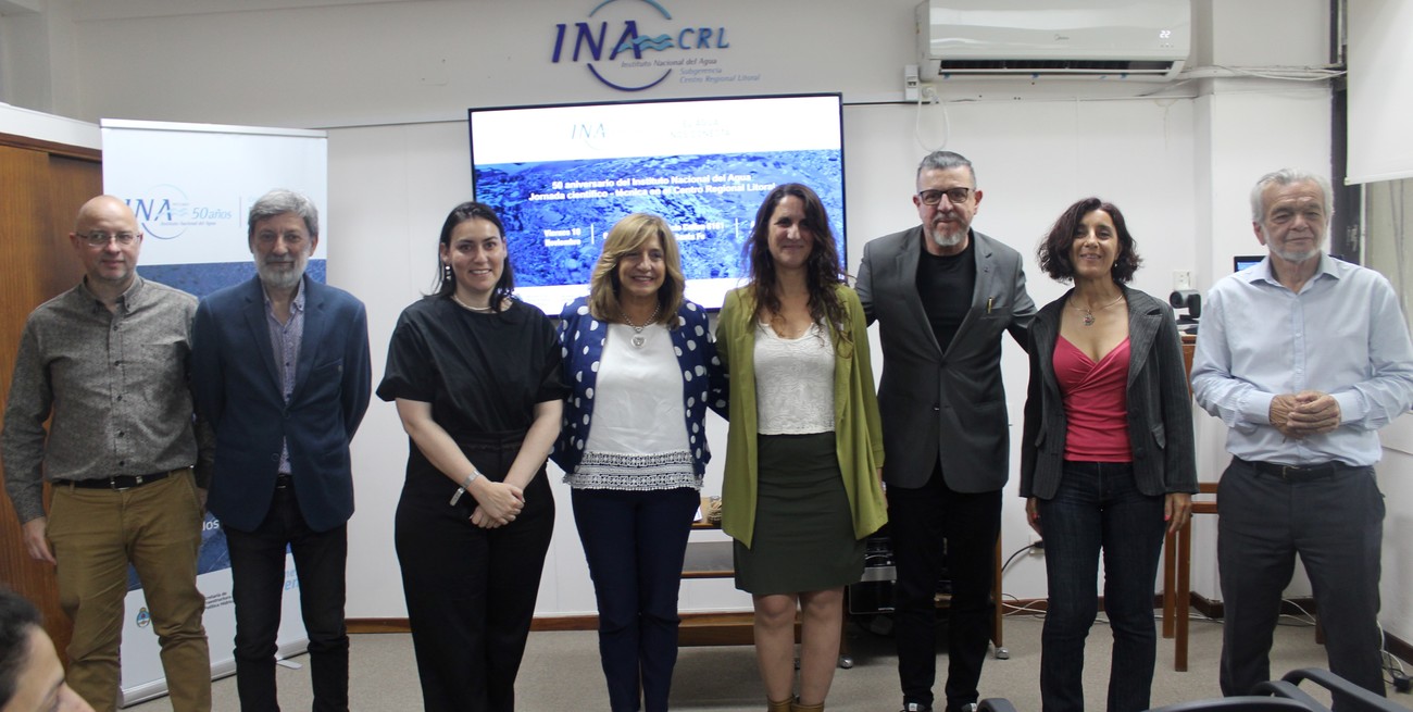 El Instituto Nacional del Agua celebró en Santa Fe su 50° aniversario