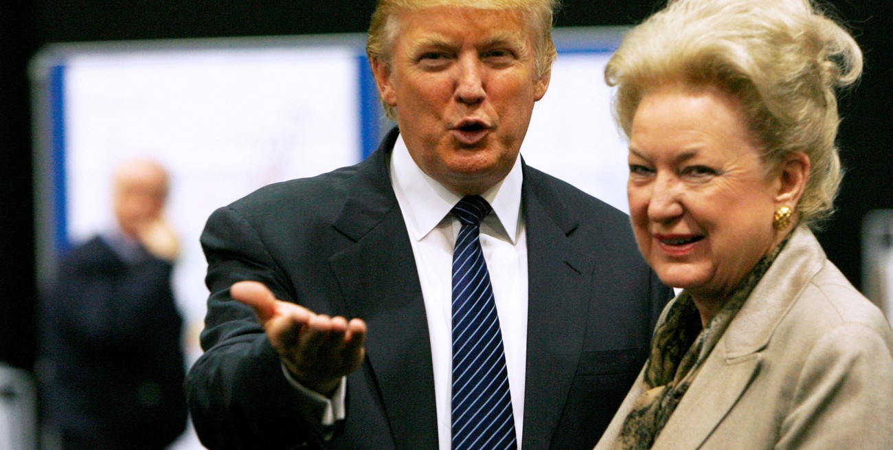 Murió Maryanne Trump Barry, hermana del expresidente de Estados Unidos