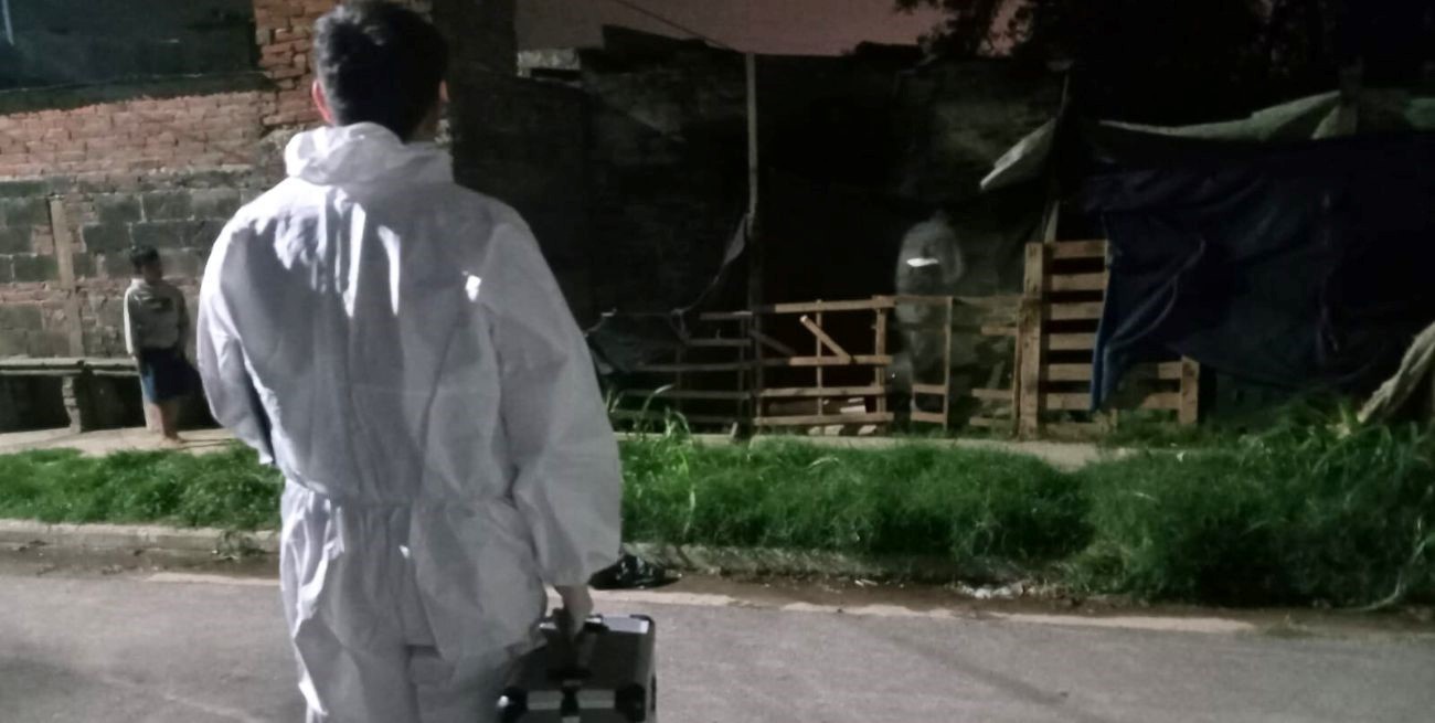 Una vela, un incendio y una mujer con graves quemaduras en barrio San Lorenzo 