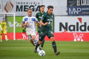 El "Tomba" y el "Verde" empataron sin goles en Junín. Crédito: Prensa Sarmiento