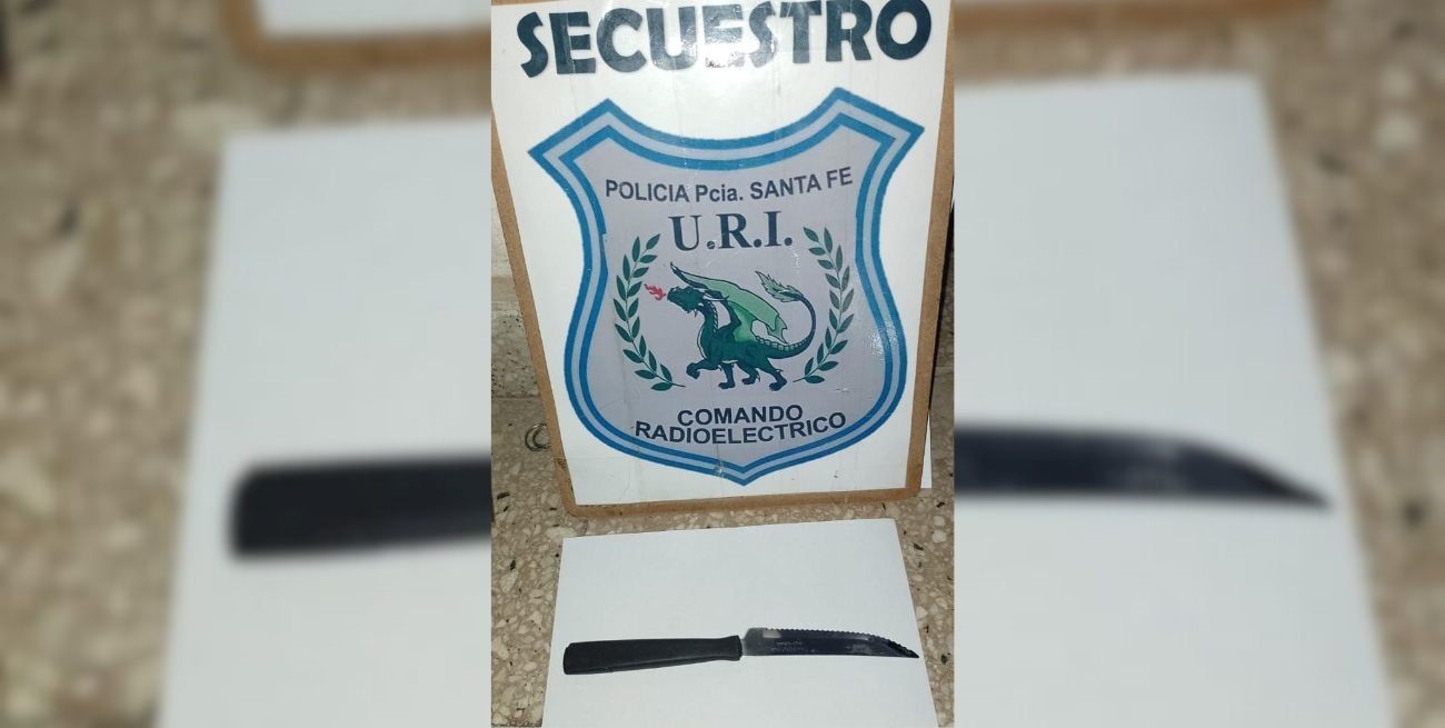 Santa Fe: detuvieron a un ladrón adolescente armado con un cuchillo