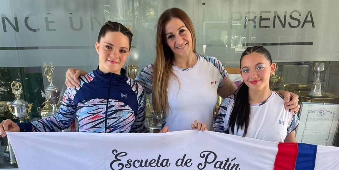 Notable actuación de patinadoras del club Central San Javier en el Campeonato Argentino 2023