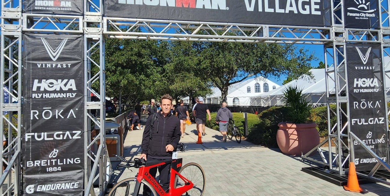 Sastrense de hierro: tras 12 horas de competencia completó el Ironman Full Florida 