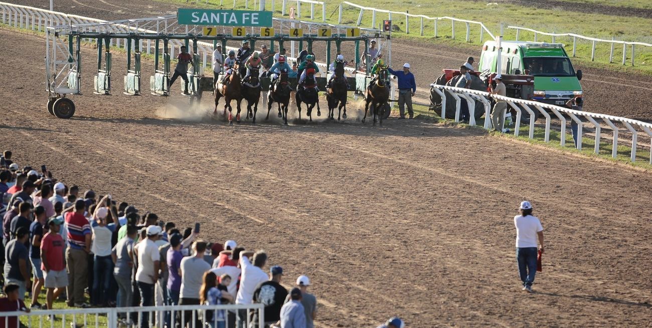 Por las lluvias, la jornada de turf en Las Flores por los 450 años de Santa Fe se correrá el lunes 20 feriado