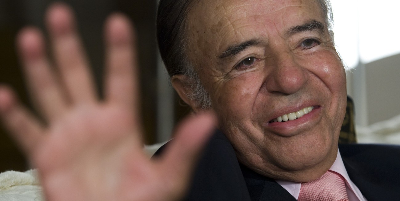 Declararon como herederos universales a tres hijos y una nieta de Carlos Menem