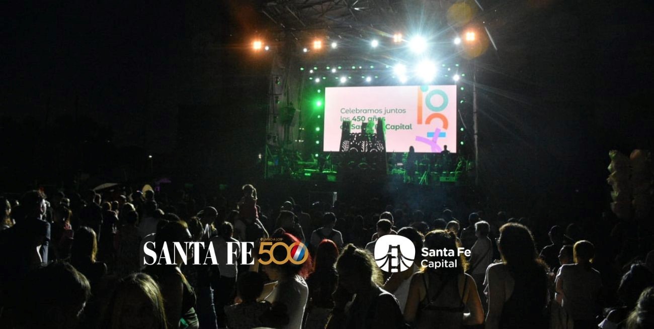 En vivo: la ciudad de Santa Fe celebra sus 450 años