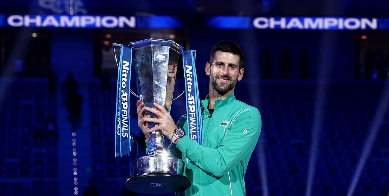 Djokovic venció a Sinner y logró su séptimo ATP Finals