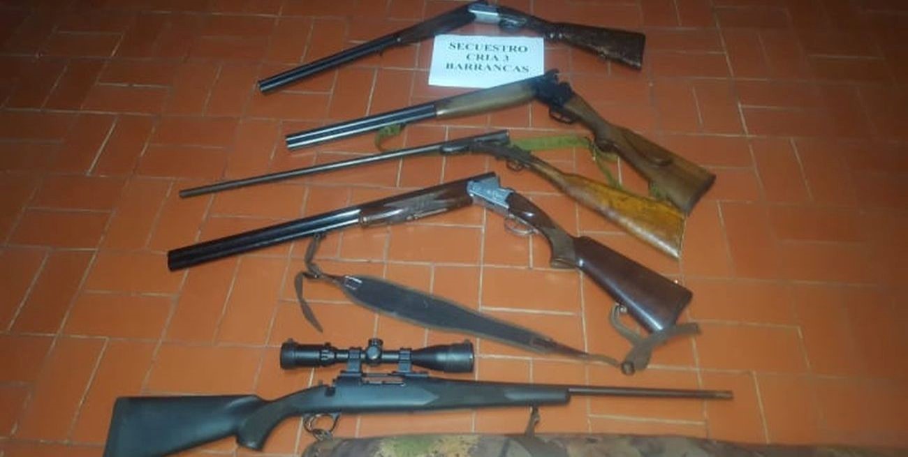 En 15 días: aprehendieron más de 1100 personas y secuestraron más de 60 armas de fuego