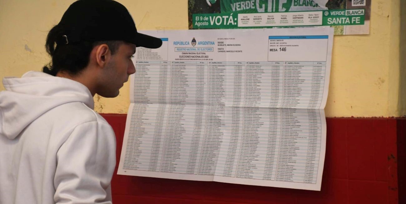 En Santa Fe ya votó el 34,53% del padrón electoral