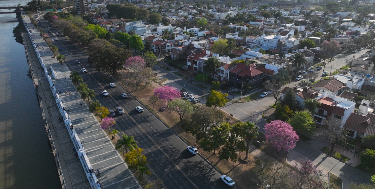 Lunes con algunas nubes y caluroso en Santa Fe
