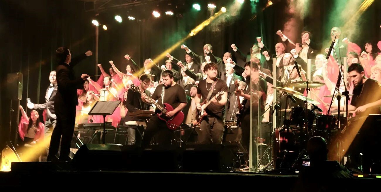 Tres coros convergen en un festival que irá desde Queen al rock nacional
