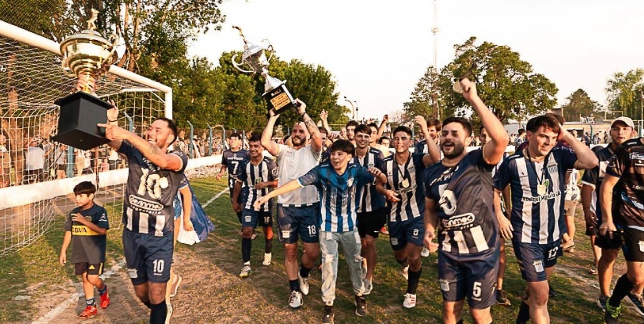 Atlético Belgrano campeón de la liga galvense de fútbol