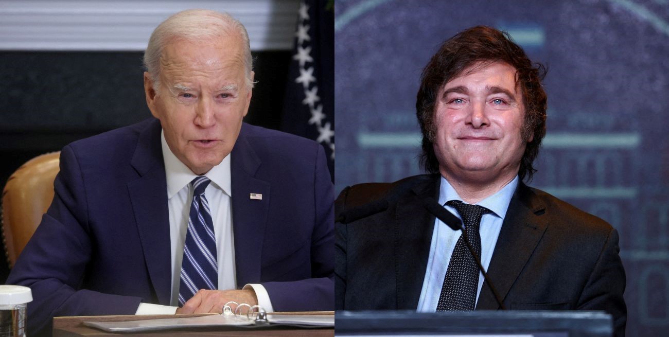 Joe Biden llamó a Javier Milei: lo felicitó por el triunfo pero no vendrá a la asunción
