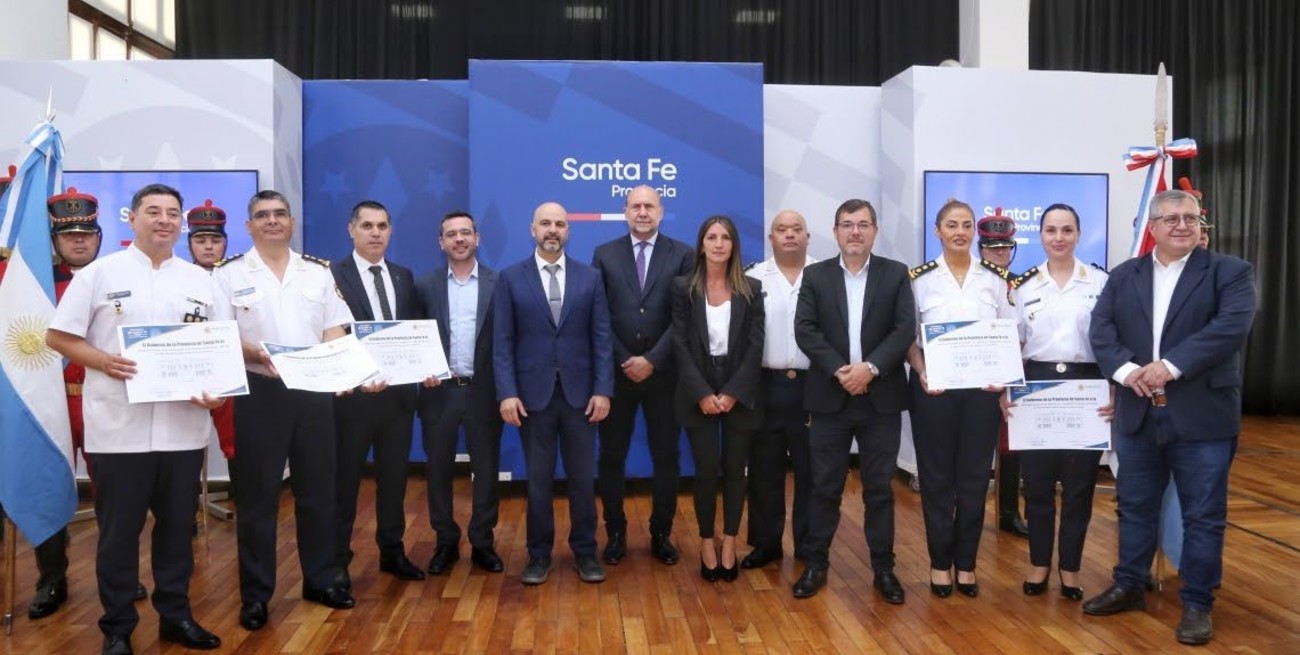 Reconocimiento para nuevos Directores Generales de la Policía de Santa Fe