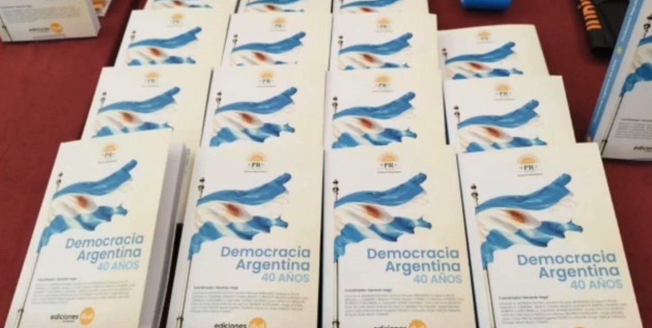 Invitan a la presentación del libro "Democracia argentina. 40 años"