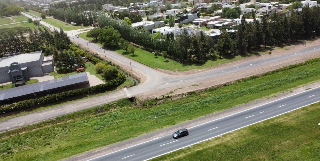 Autopista Rosario-Córdoba: Funes cuenta con un nuevo acceso por calle Jujuy