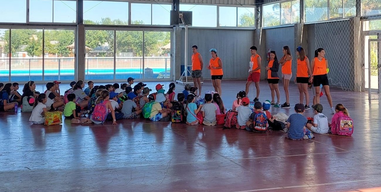 Comenzó en San Agustín, la inscripción a la Colonia de Vacaciones de Verano