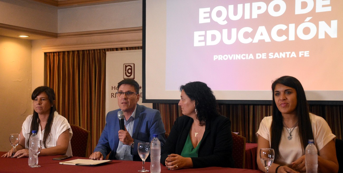 Goity fustigó la política de "no repitencia": "Es muy nociva para la autoridad docente"