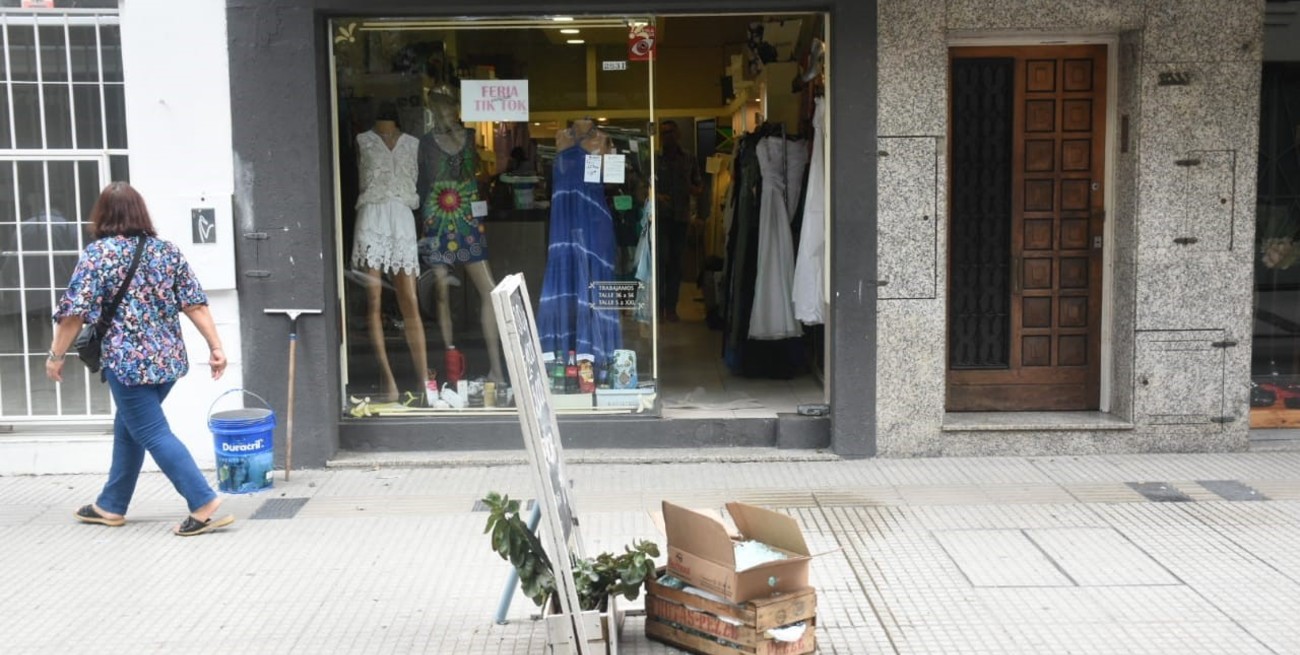 Vandalizaron un comercio a metros de la peatonal San Martín