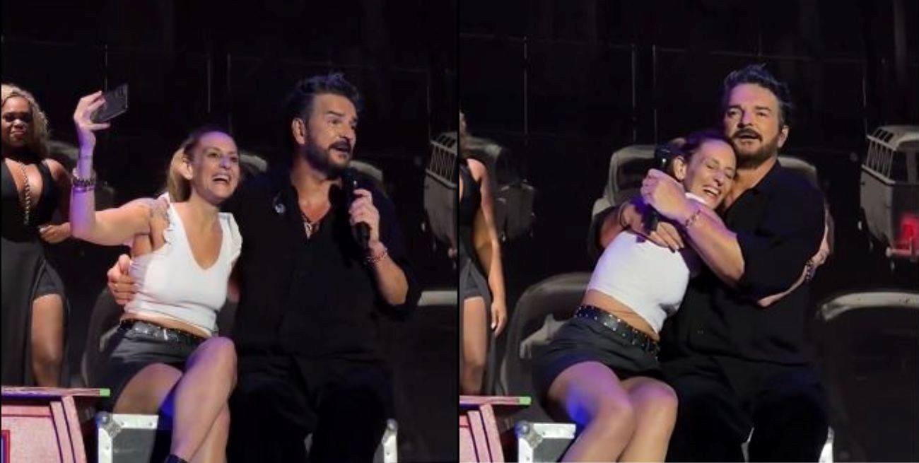 "Soltá el celular y dame un abrazo", el reclamo de Ricardo Arjona a una fanática argentina 