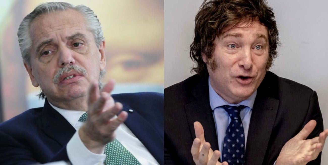 Desestimaron la denuncia de Alberto Fernández contra Javier Milei por incitar la corrida cambiaria