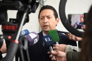 El fiscal Giavedoni adelantó que pedirá la pena máxima por el crimen de Farías. Foto: Guillermo Di Salvatore.