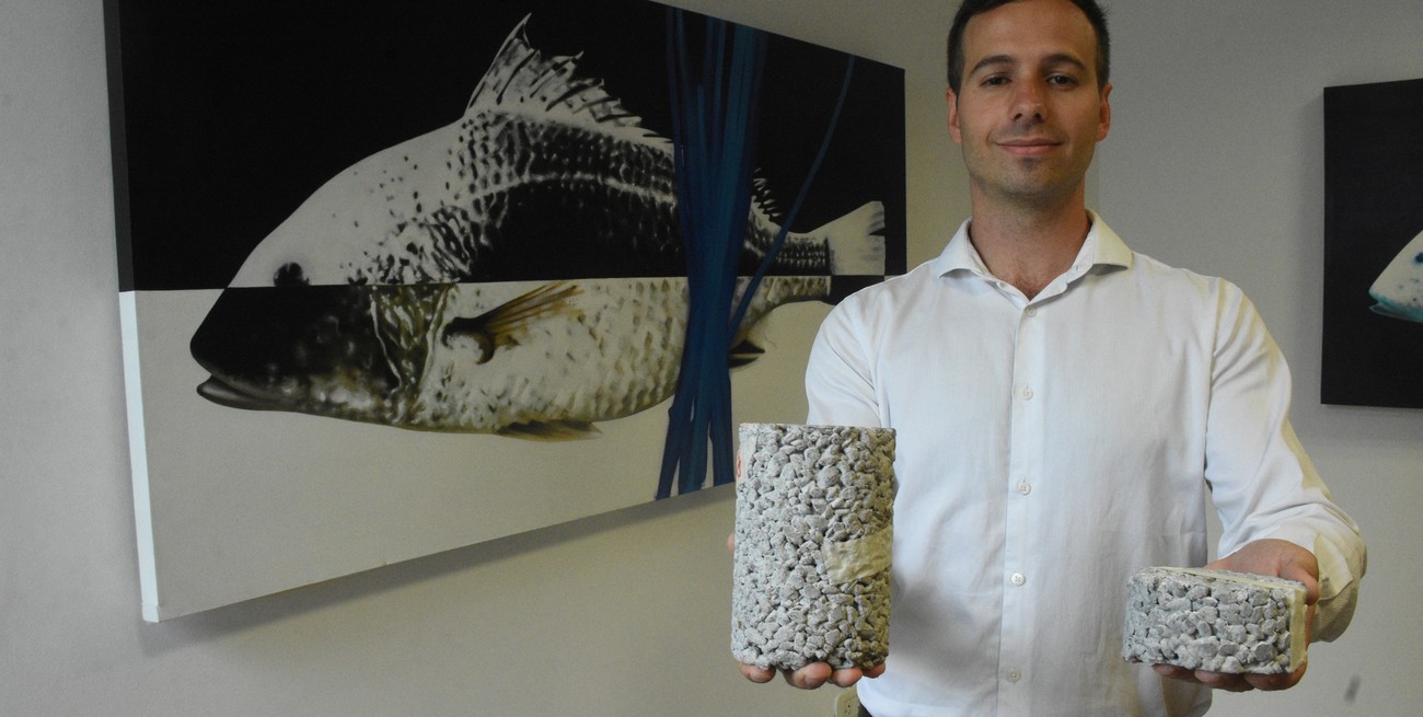 Diseñó un "filtro de hormigón" y su tesis de ingeniería fue elegida entre las mejores del país