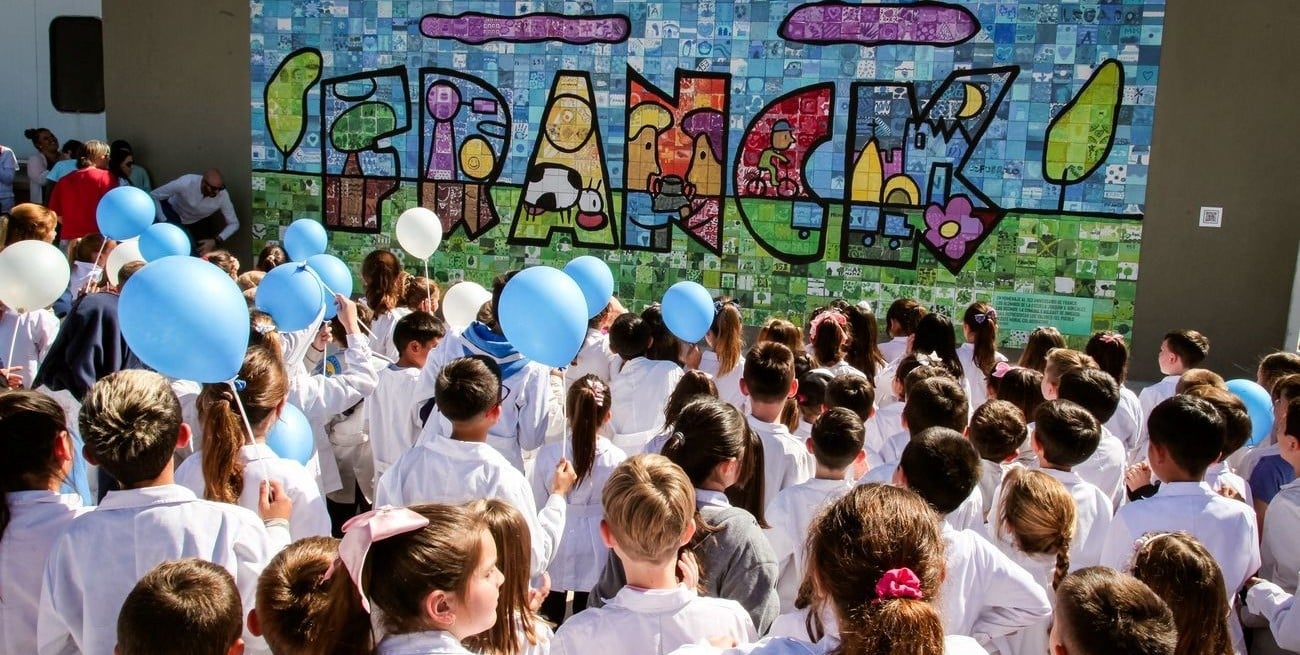 Con un tradicional desfile de instituciones, Franck conmemora el 154° aniversario de su fundación