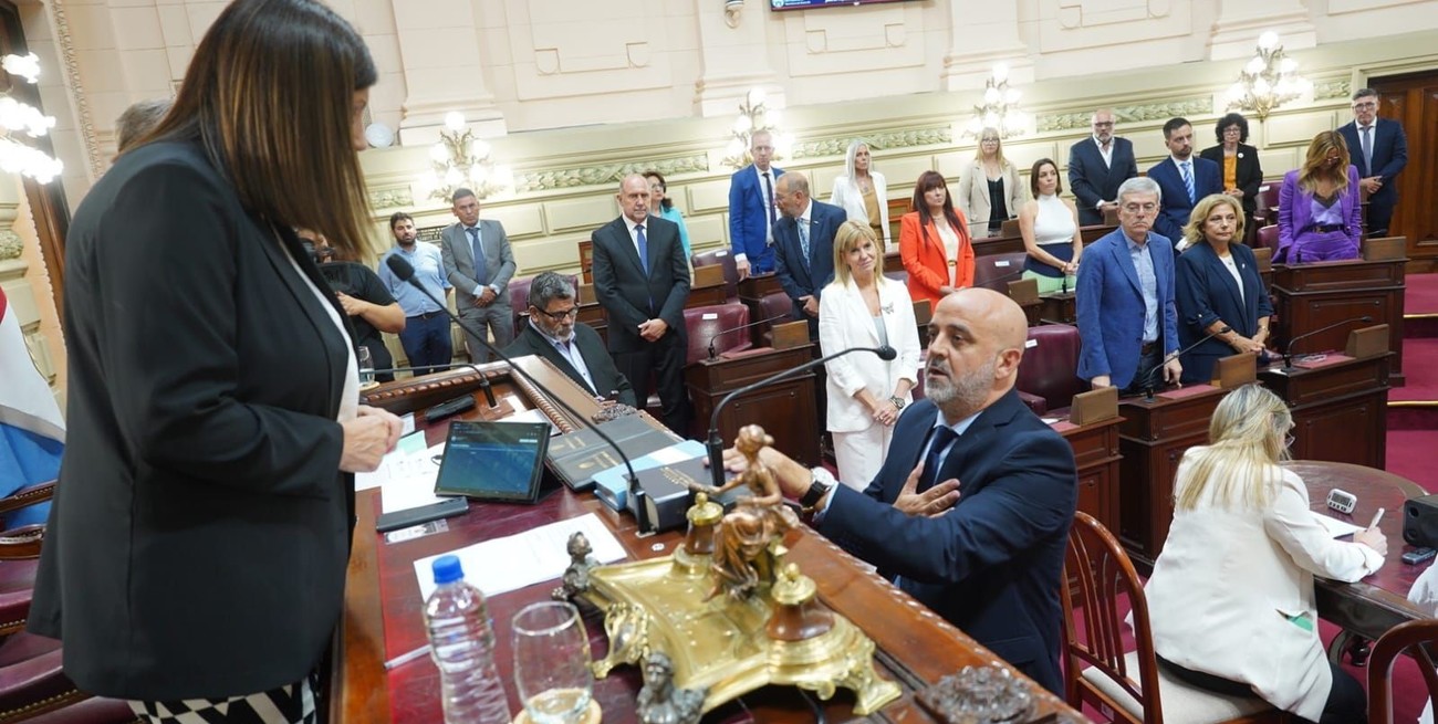 Diputados avaló a Palo Oliver y éste juró por un nuevo mandato