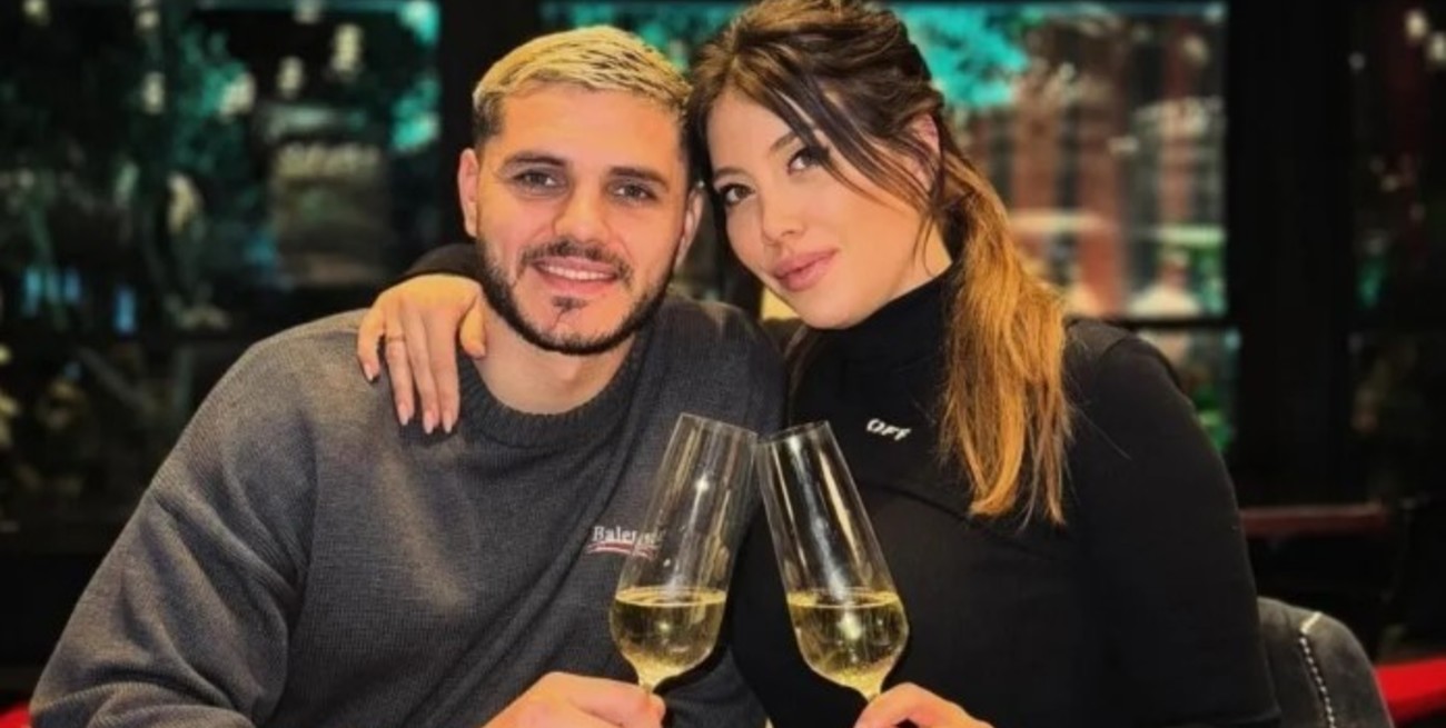 "Luz de mi vida": el tierno saludo de Mauro Icardi a Wanda Nara en su cumpleaños