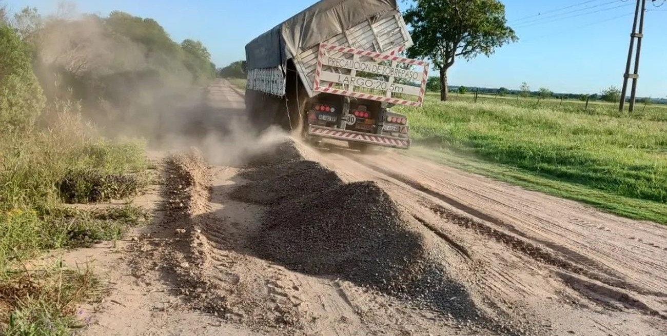 Caminos de la Ruralidad: comenzó una obra histórica en María Luisa
