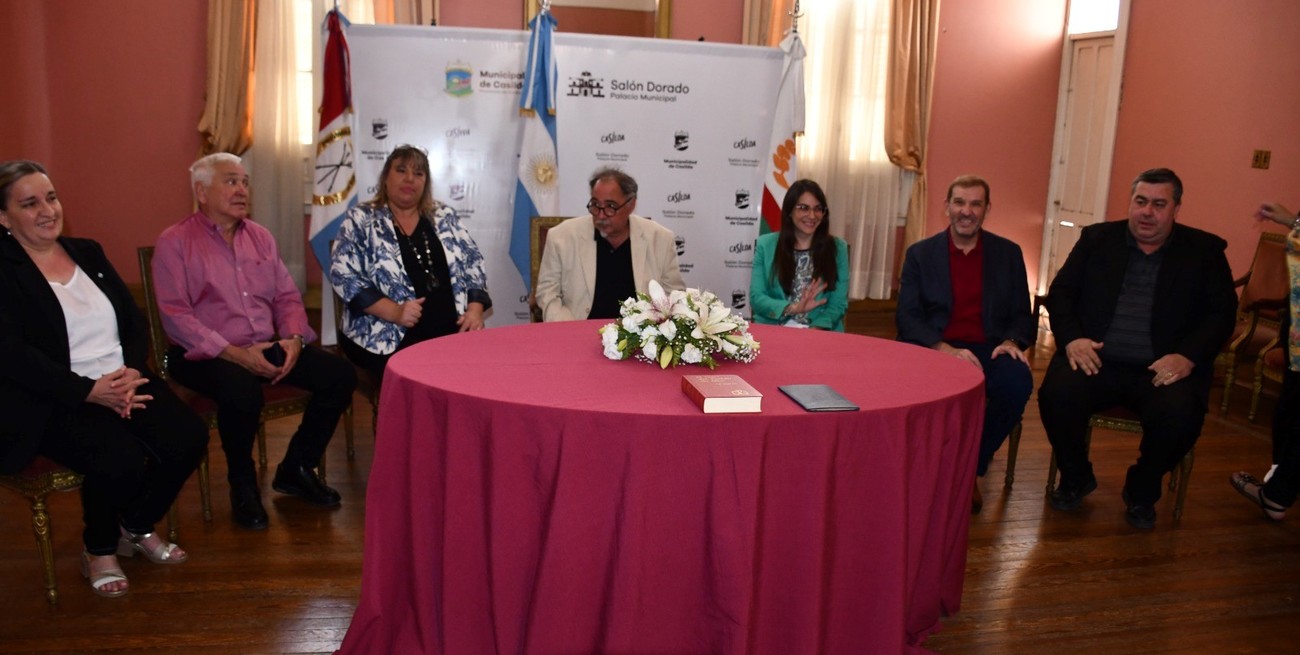 Casilda: asumieron los nuevos miembros del gabinete municipal