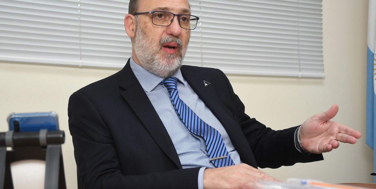 Jorge Nessier: "Asumimos esta nueva gestión con el número justo y limitado de fiscales"